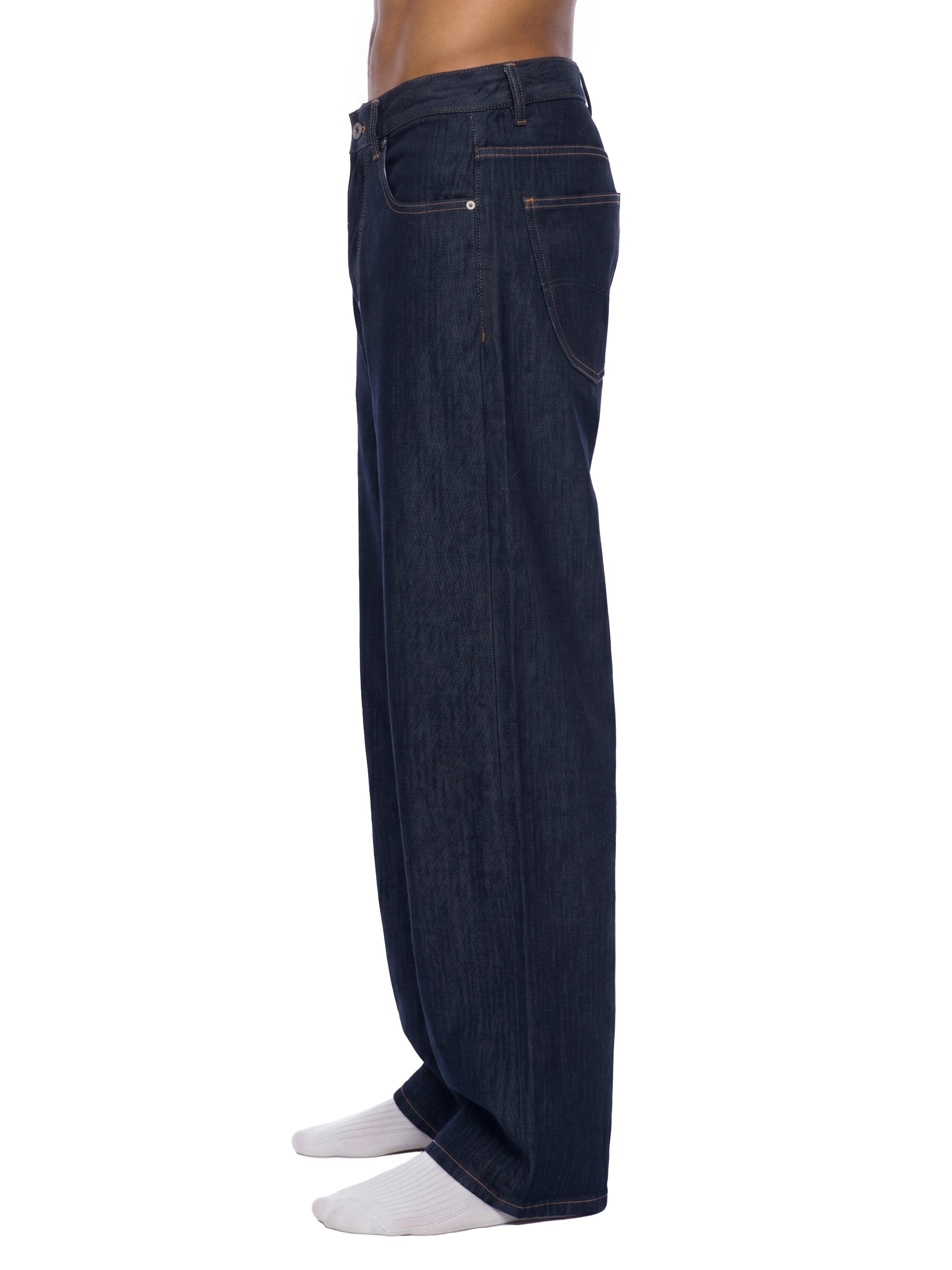 Men's Loose Fit Wide Leg Jeans