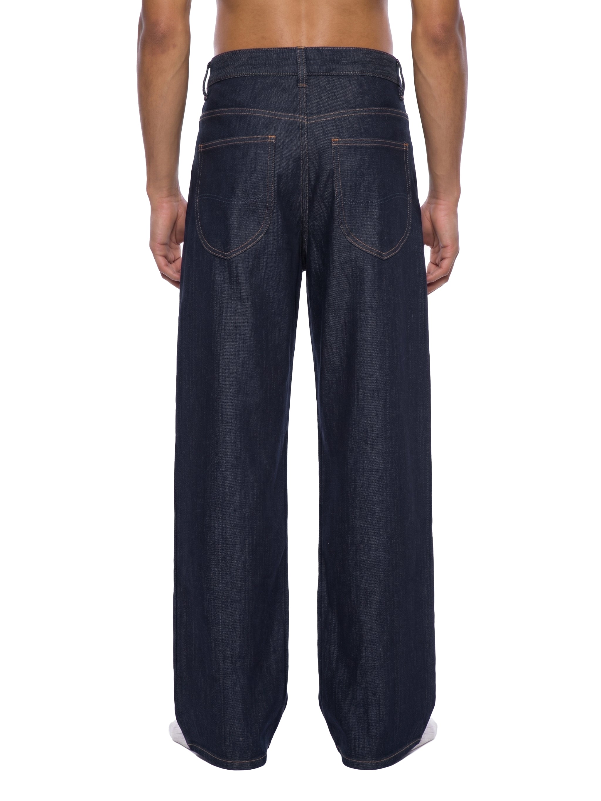 Men's Loose Fit Wide Leg Jeans