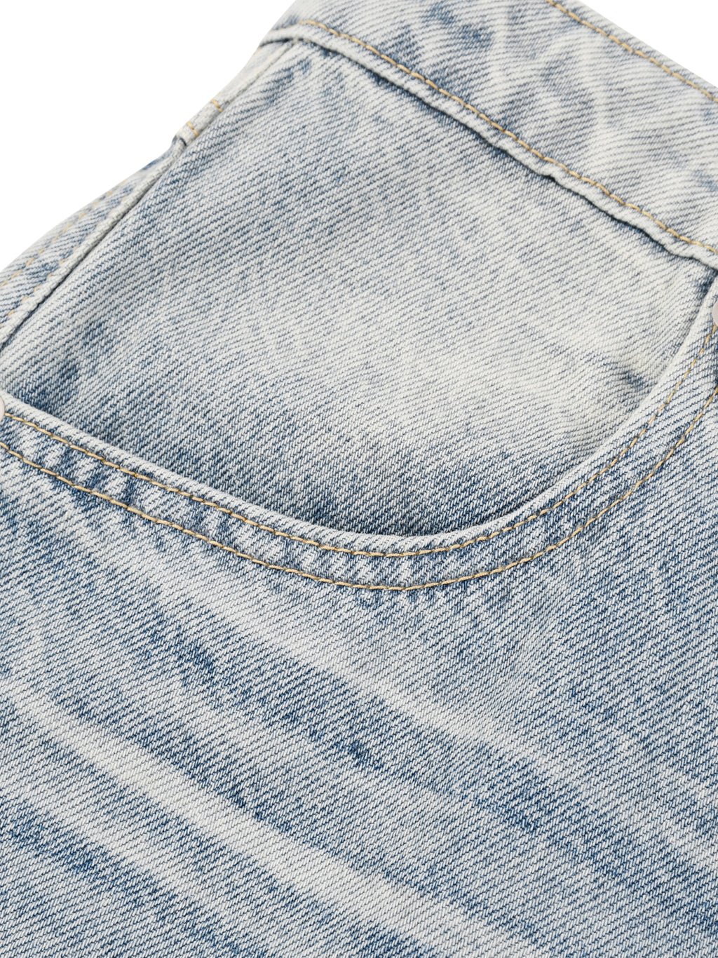 Men’s Enzyme Wash Wide Leg Jeans
