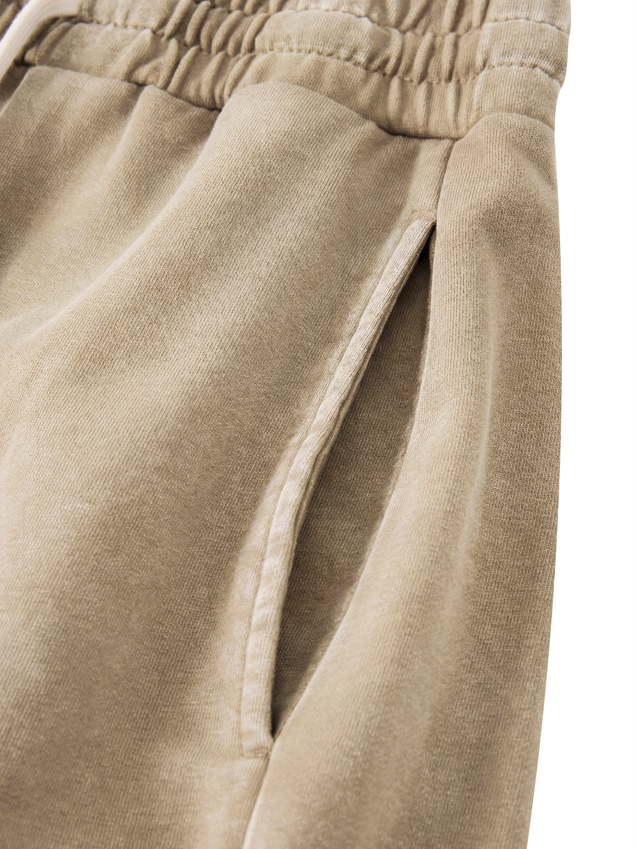 Unisex Mineral Wash Barrel Leg Pants