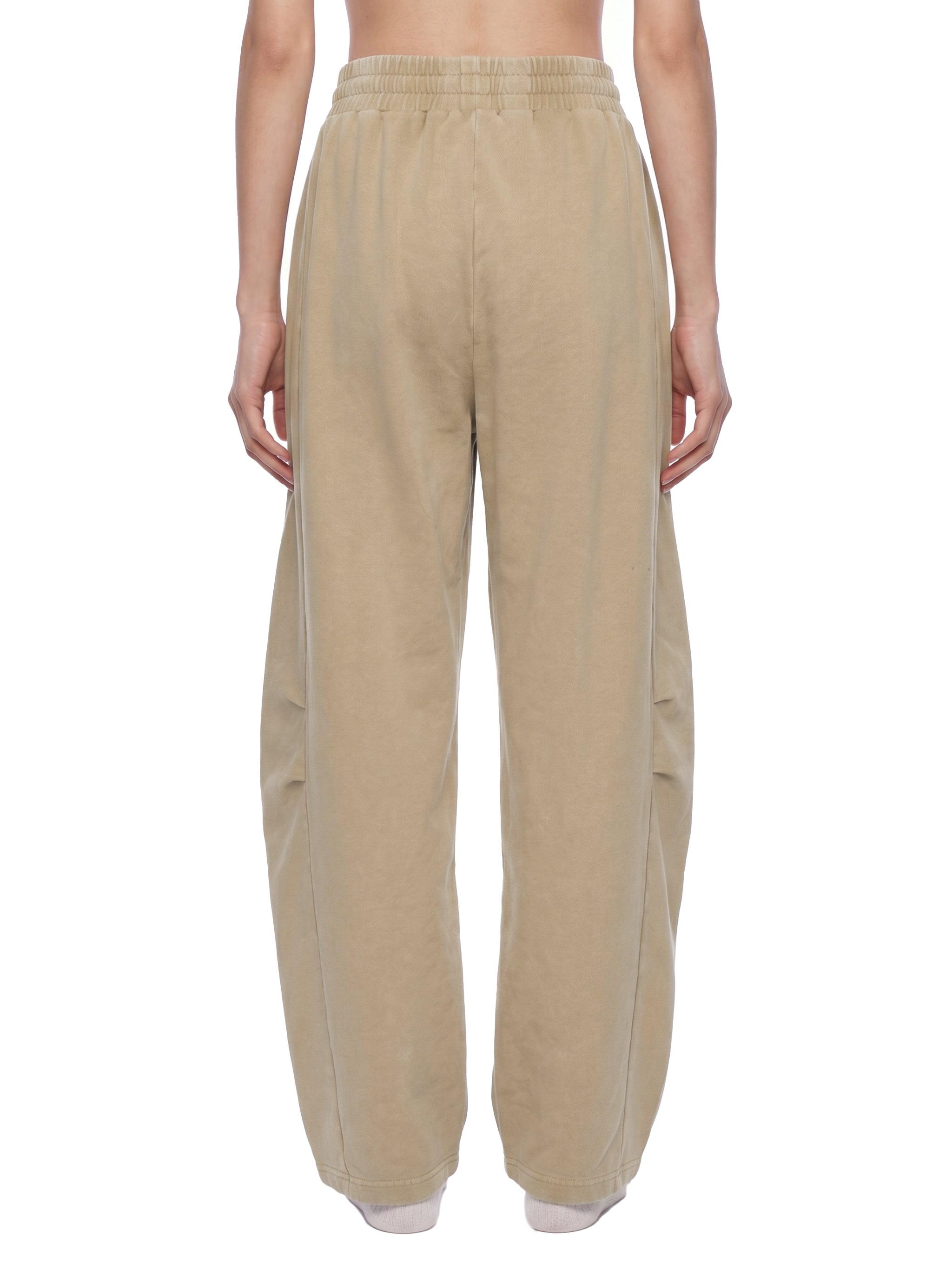 Unisex Mineral Wash Barrel Leg Pants