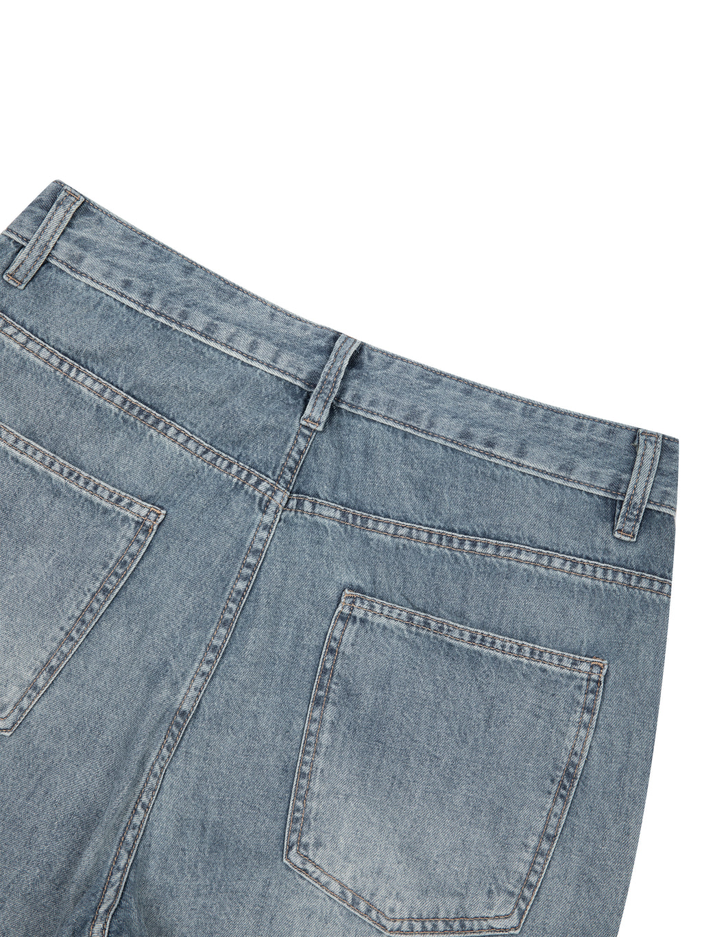 Men's Vintage Wash Barrel Leg Jeans