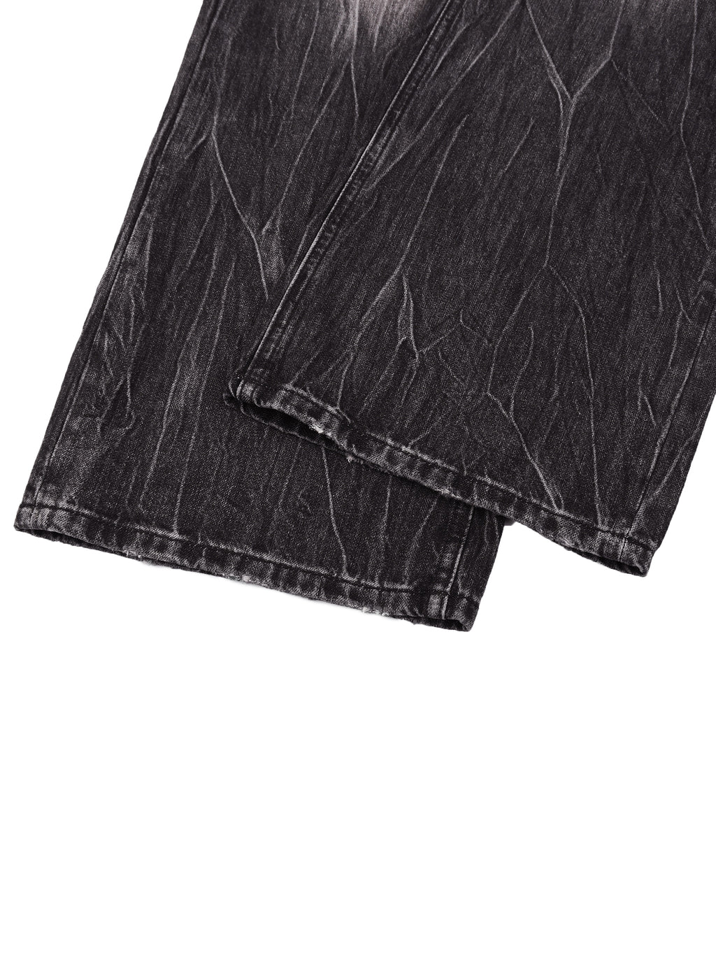 Men’s Vintage Wash Wide Leg Jeans