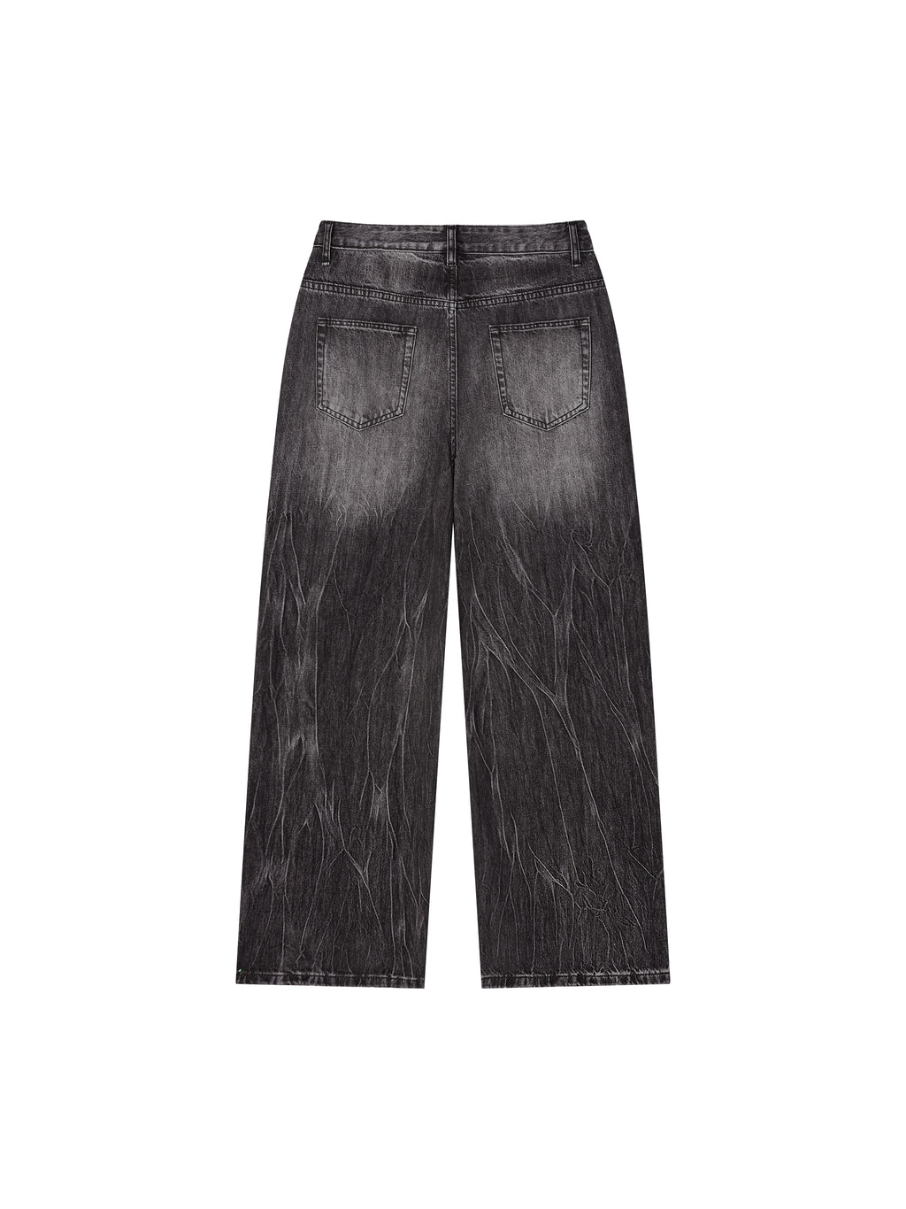 Men’s Vintage Wash Wide Leg Jeans